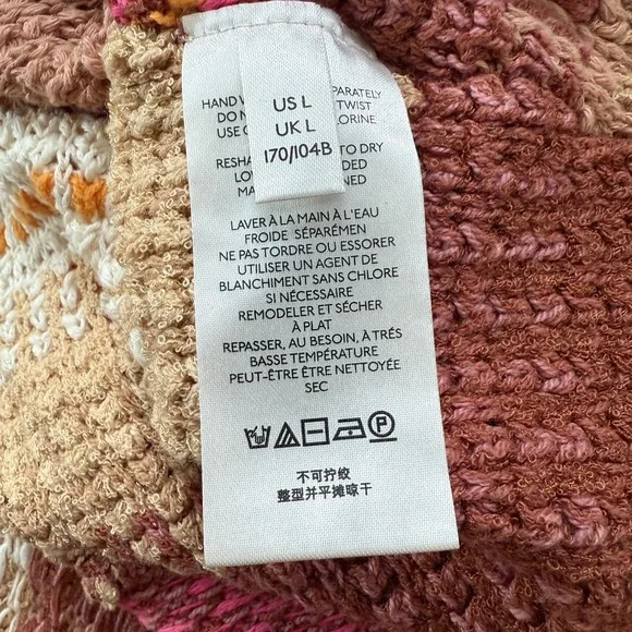 Free People Multicolor Patchwork Sweater - Picture 5 of 8